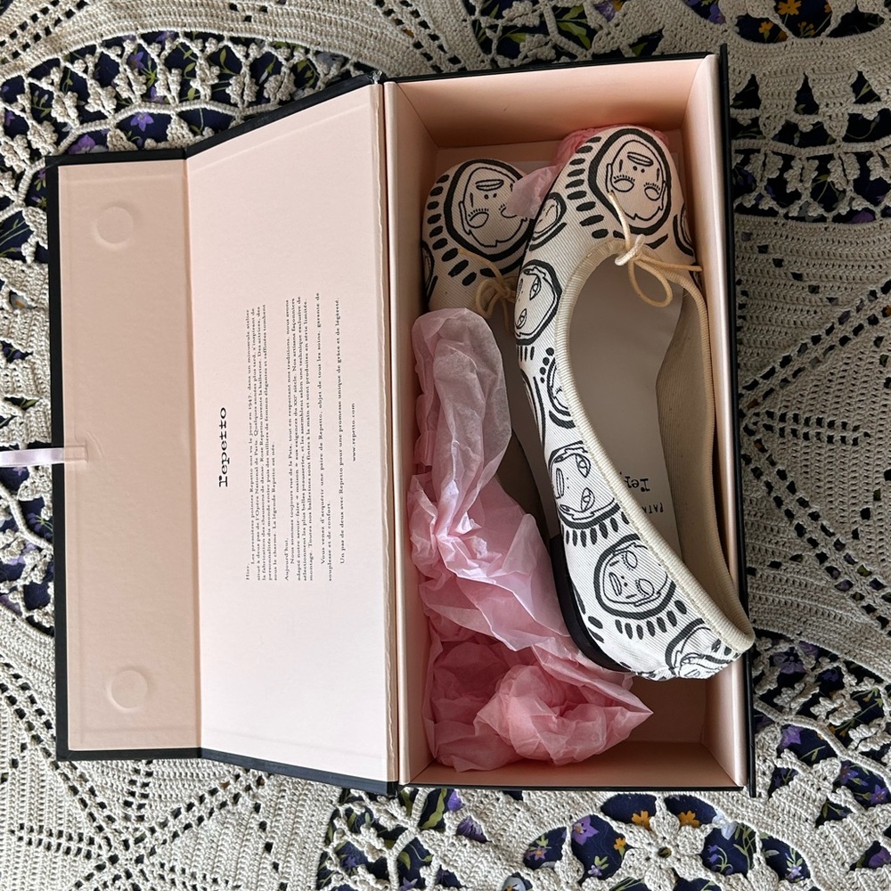 Rare Patrick Church Repetto Ballet Flats